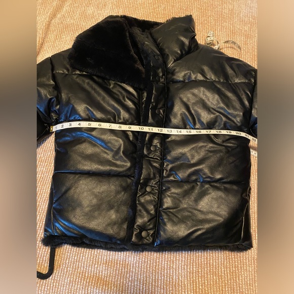 Express Vegan Leather Reversible Jacket - Picture 11 of 15
